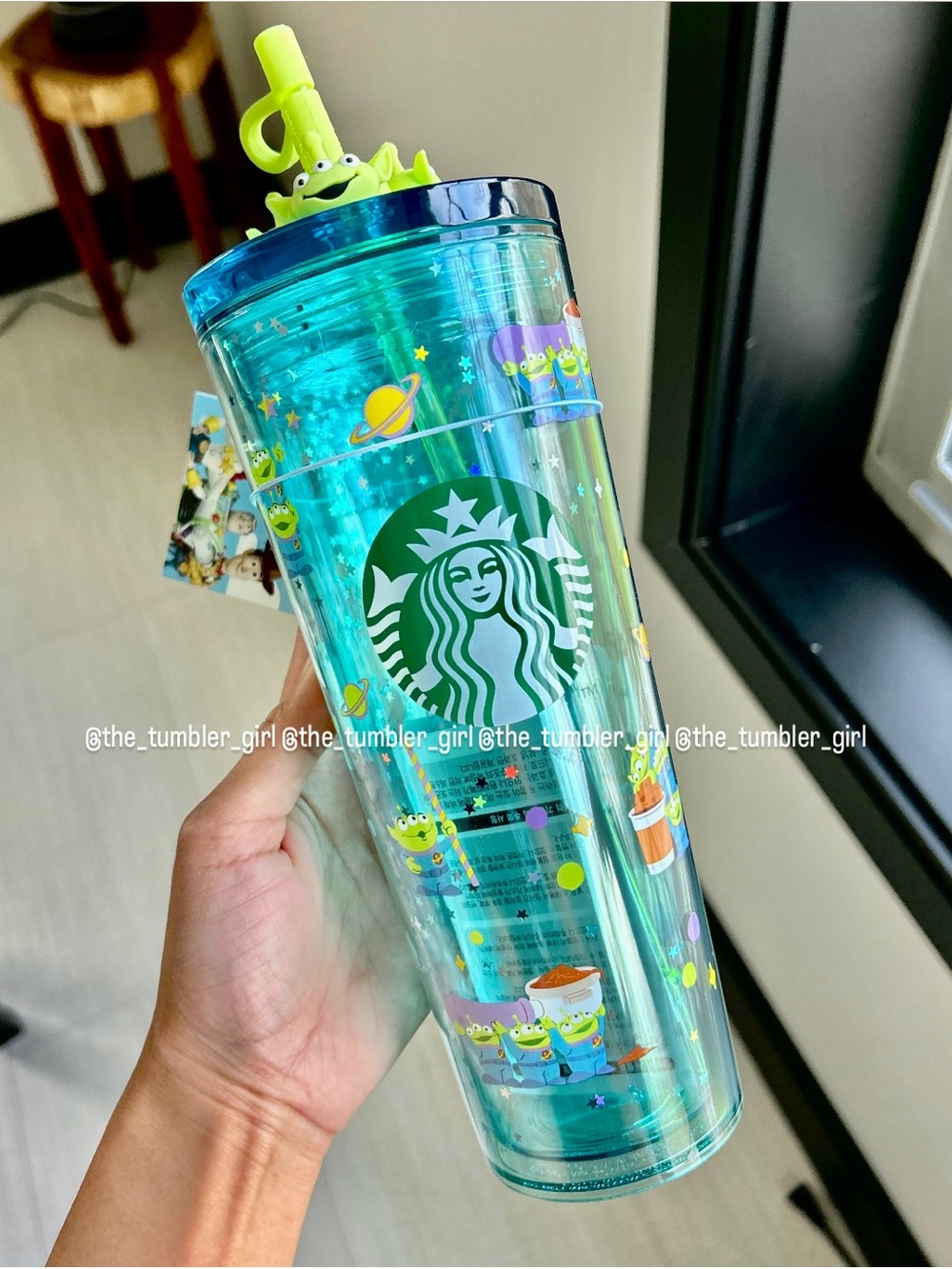 Starbucks x Toy Story Aliens Cold Cup Tumbler Korea Exclusive READY TO SHIP